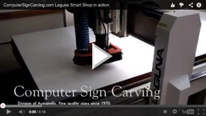 Cnc Sign Carving Youtube Video
